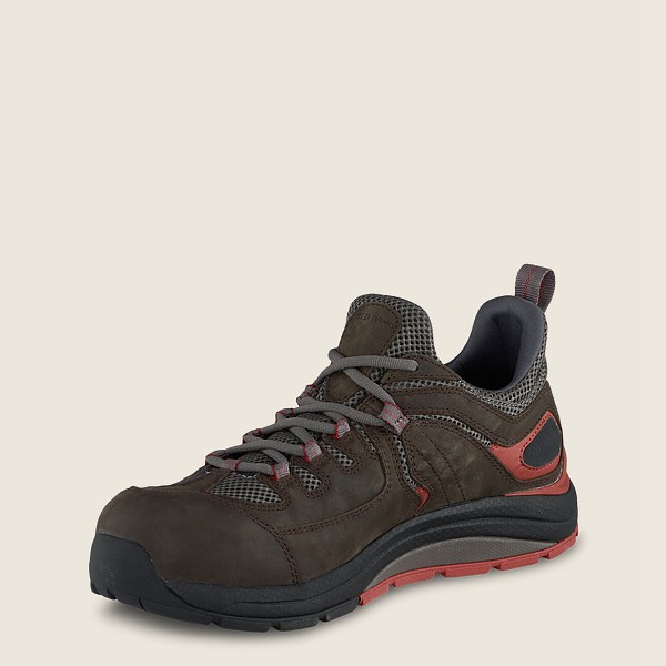 Work Sko Herre - Red Wing Cooltech™ Athletics - Safety Toe - Mørkebrune - RMSQNY-871